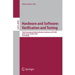 Hardware and Software: Verification and Testing, Fachbücher