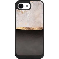 Nivocase Handyhülle für Apple iPhone 16e Hülle NIVOpure Case Schwarz Abstrakt Black & White Trends (Apple iPhone 16e), Smartphone Hülle, Schwarz