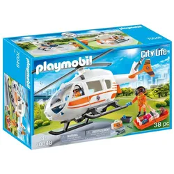 PLAYMOBIL® 70048 City Life Rettungshelikopter