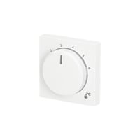 Zentralscheibe Temperatur rund, Thermostat weiß, Retail