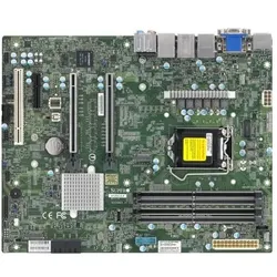 Supermicro MB Intel 1200 X12SCA-F-B Bulk W480 (LGA 1200, ATX), Mainboard