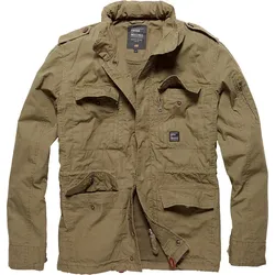 Vintage Industries Cranford, Textiljacke - Dunkelbeige - M