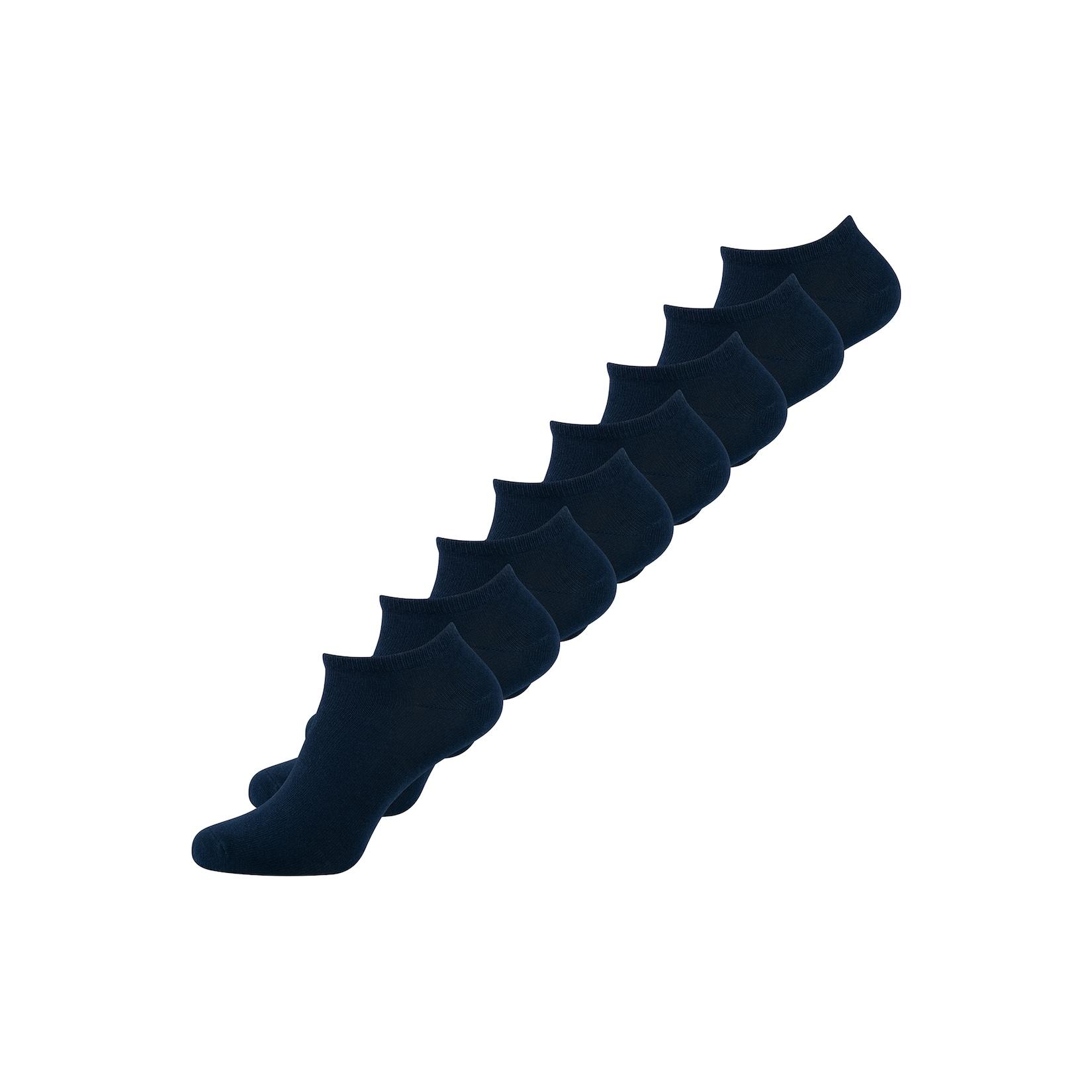 NUR DER Herren Sneakersocken Baumwolle 8er Pack