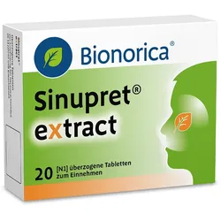 SINUPRET extract ueberzogene Tabletten 20 St