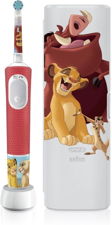Oral-B PRO Kids 3+ The Lion King brosse à dents électrique avec étui pour enfant 1 pcs