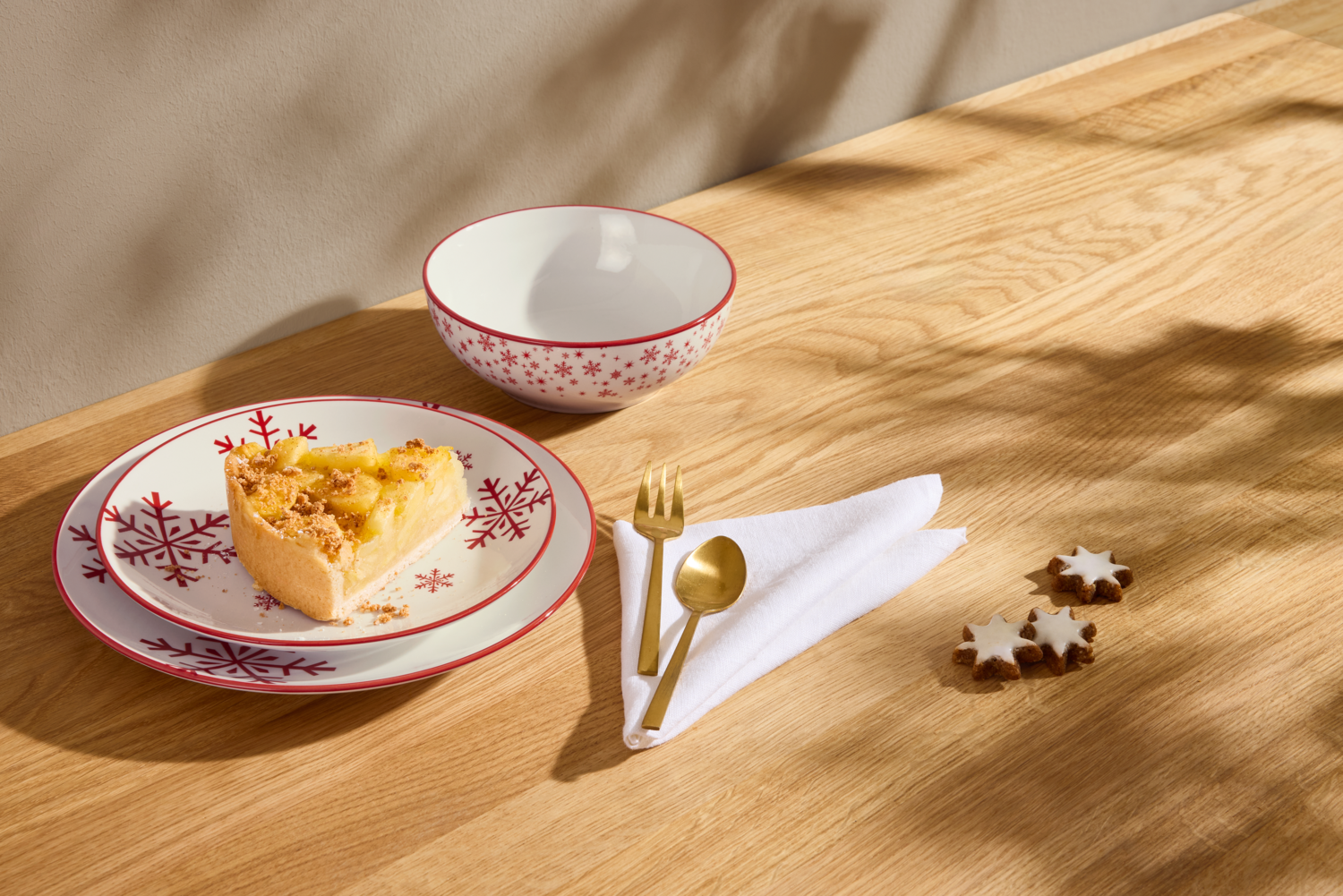 SILVERCREST® Geschirrset »Weihnachten«, 12-teilig