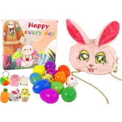 Zappelspielzeug Ostereier Set Tasche Hase