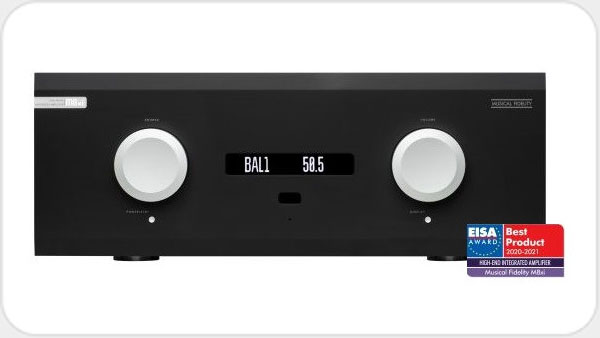 Musical Fidelity M8xi Stereo Vollverstärker *schwarz* MF38531