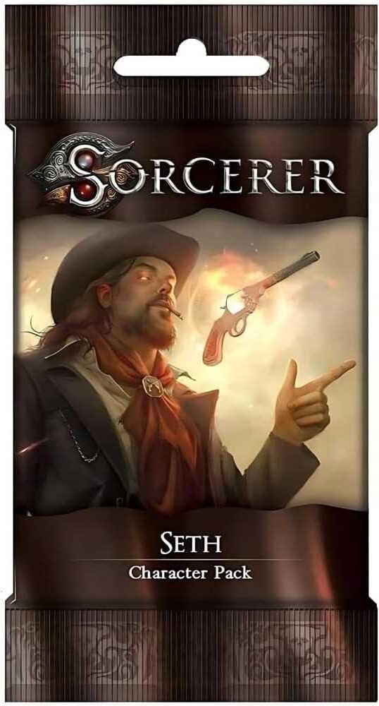 Sorcerer: Seth Character Pack by Wise Wizard Games, Board Game Expansion for 1 Player