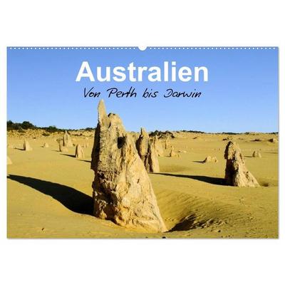 Australien - Von Perth bis Darwin (Wandkalender 2027 DIN A2 quer), CALVENDO Monatskalender