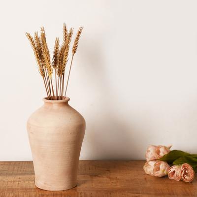 BIDK Home "Terracotta Vase Dia 6.5"" x 11""H"