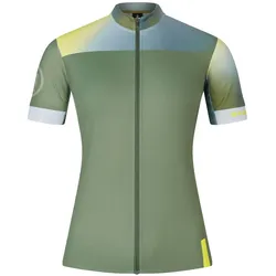 Endura, Damen, Velotrikot, Gradient Block FS260 Print S S Jersey (XS), Grün, XS