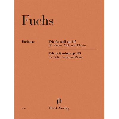Robert Fuchs - Trio fis-moll op. 115 für Violine, Viola und Klavier -