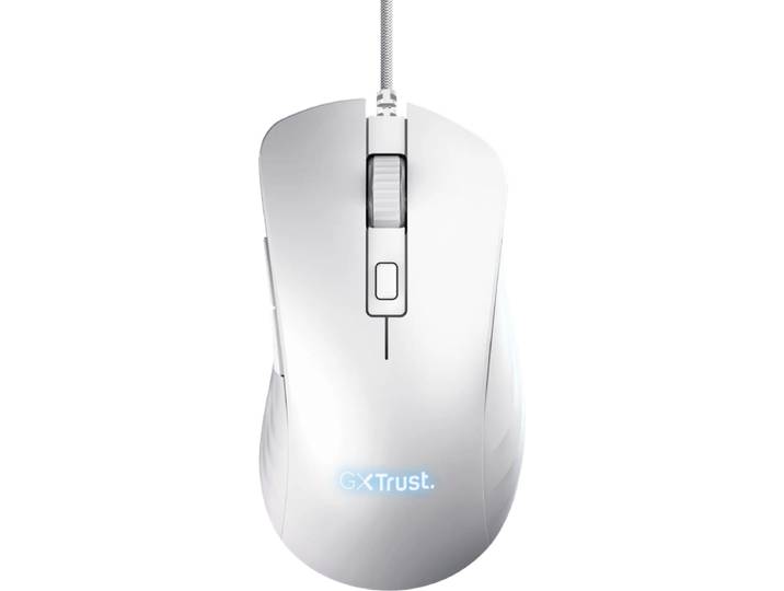 Trust GXT 924W Ybar+ Pro Gaming Muis Wit