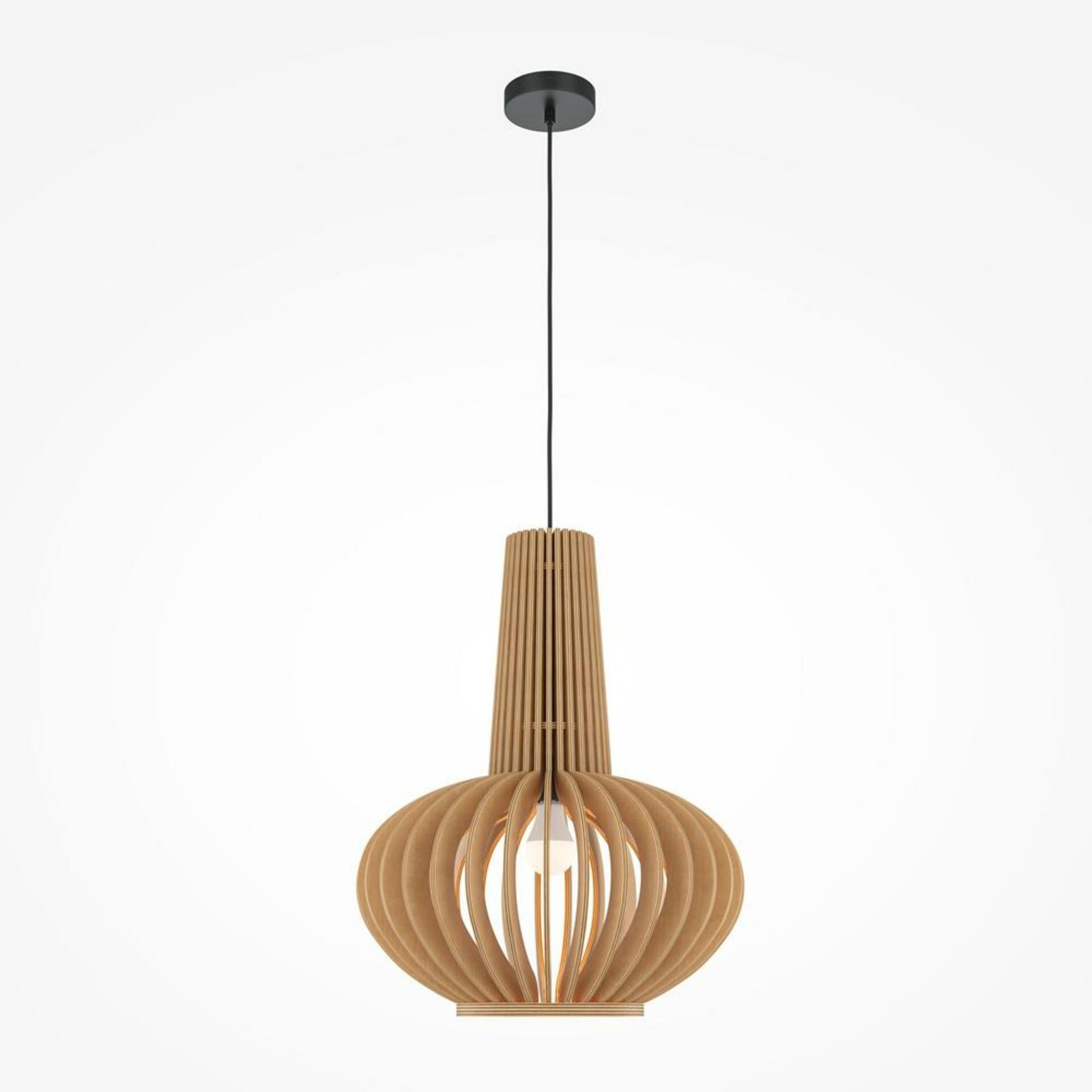 Maytoni Hanglamp Roots E27 1x 40W wit
