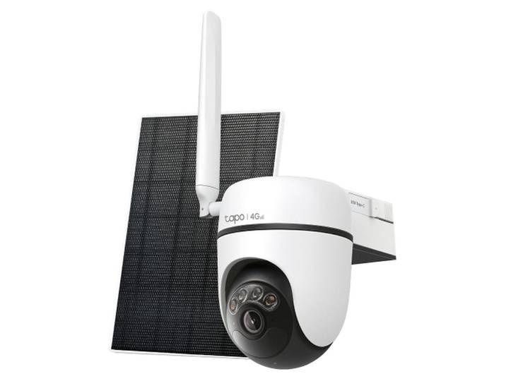 Caméra de Sécurité avec Panneau Solaire IP TP-Link Tapo C615G LTE 4G Dôme 3MP 2.8mm Extérieur IP65