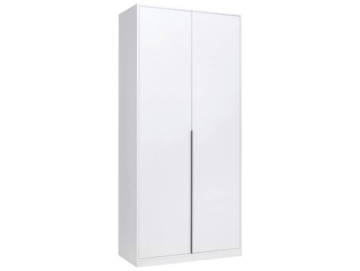P & B Drehtürenschrank Brest, Weiß, 1 Fächer, 93x211x53 cm, in verschiedenen Größen erhältlich, Schlafzimmer, Kleiderschränke, Drehtürenschränke