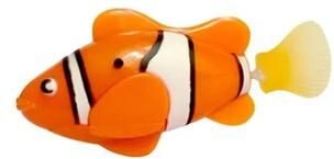 Uplift Picks LED Interactive Robot Fish Cat Toy Electric Swimming Fish For Hunting And Play g