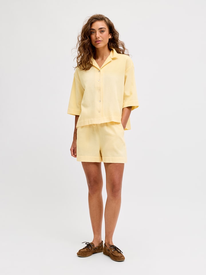 JJXX Shorts in Gelb - L