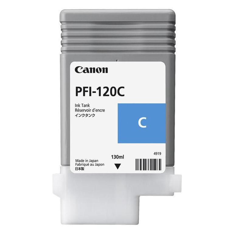 Canon Tintenpatrone cyan PFI-120C iPF TM 200/305 130ml (C) (PFI-120C)
