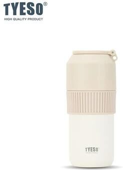 Uplifted Finds TYESO Vacuum Insulated Pet Bottle Cooler Stainless Steel Portable Summer Cup white M