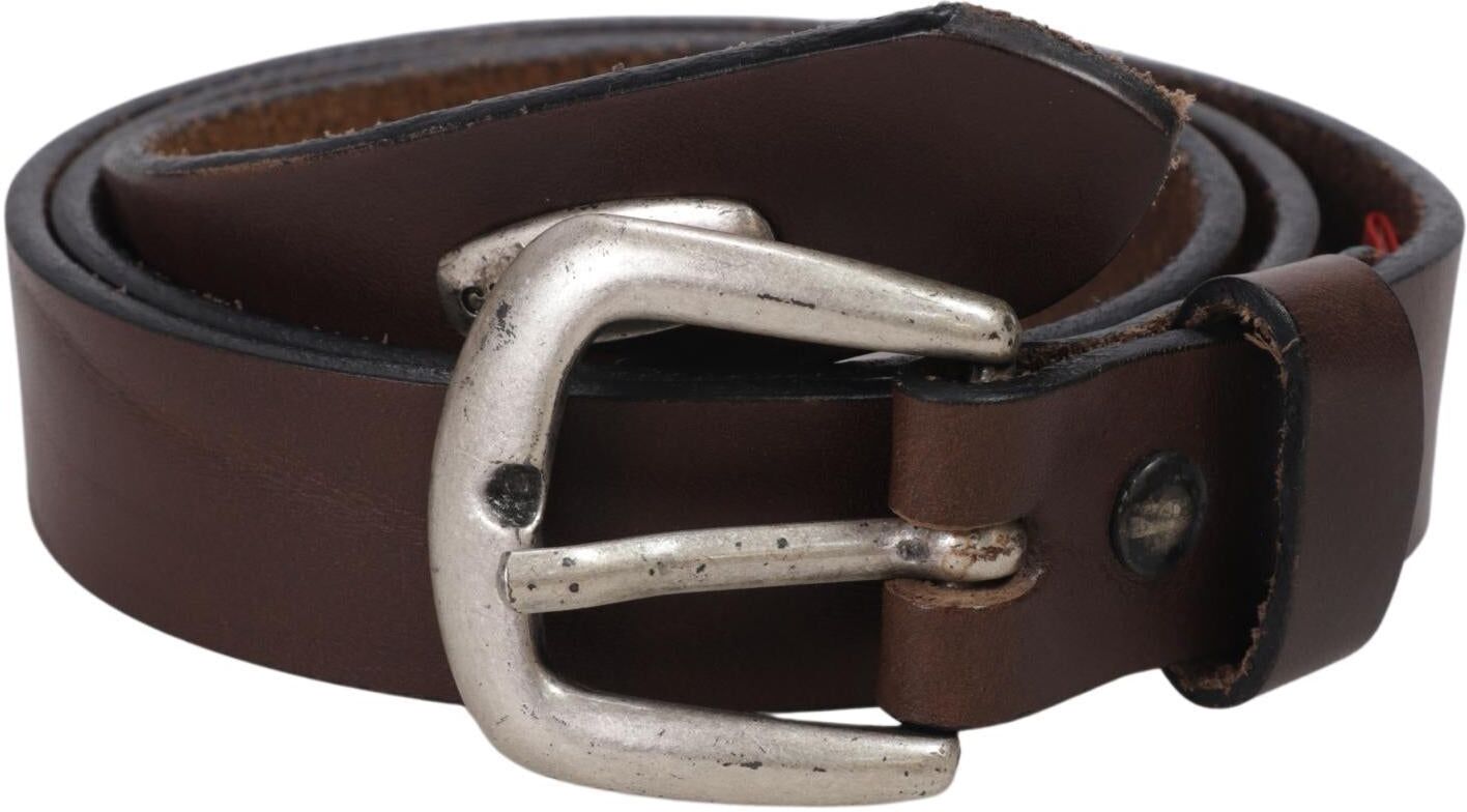 Chevignon Herren Gürtel, Braun, Gr. 95, Leder - Second Hand