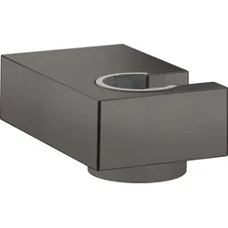 hansgrohe Porter E Brausehalter, 28387340, Farbe: Brushed Black Chrome