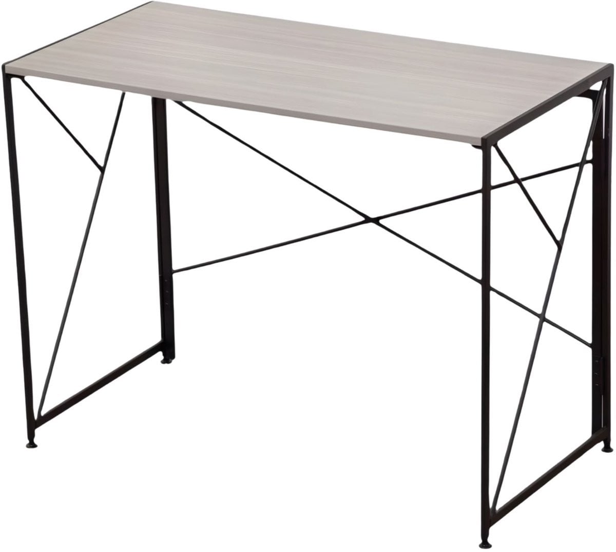 Happiq Computerbureau voor thuis of kantoor, modern design en opvouwbaar, Kaki