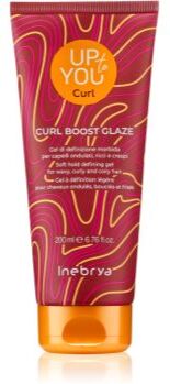 Inebrya Up To You Curl Boost Glaze gel para definir e formar vln a kudrn 200 ml. Up To You Curl Boost Glaze