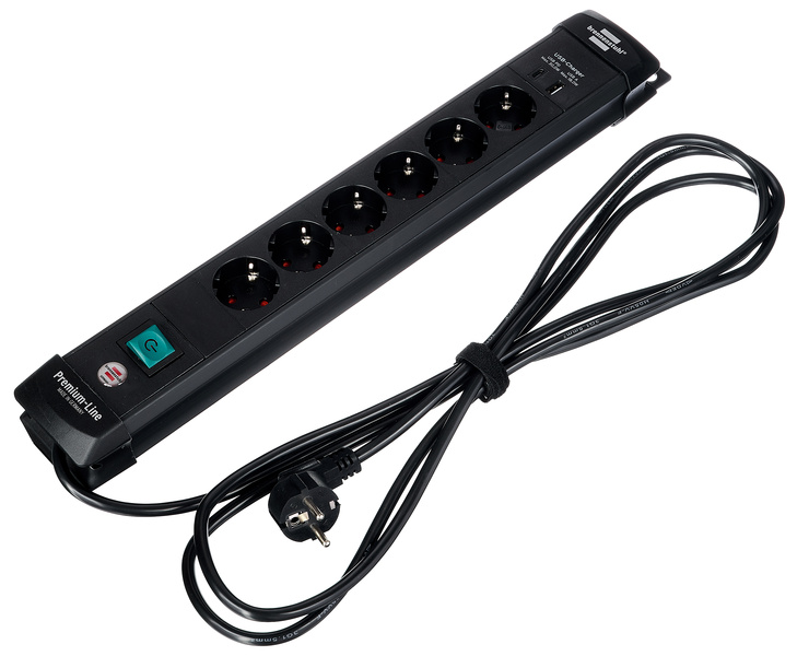 Brennenstuhl Premium Line 6-Way USB 3m
