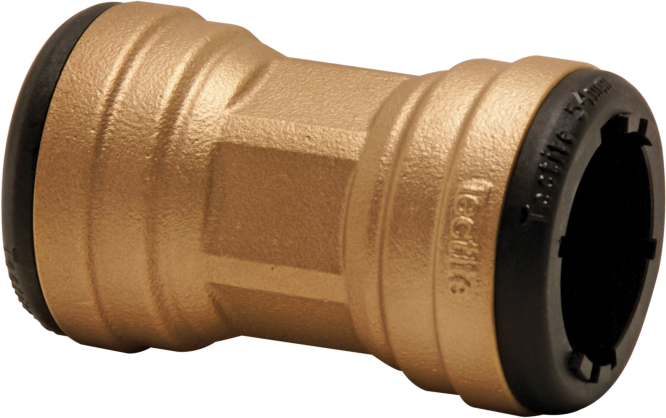 Aalberts VSH Tectite Muffe 4751661 42 mm, Rotguss, Innen/Innen, lösbar