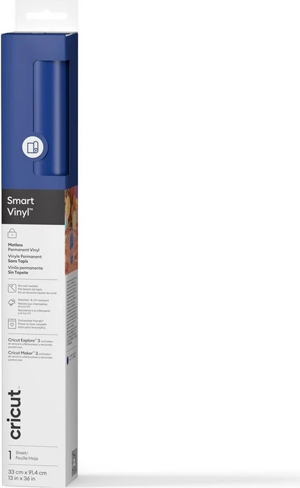 Cricut Smart Vinyl Permanent 33x91cm 1 sheet (Blue)