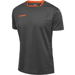 hummel Authentic Polyester kurzarm Trikot Kinder asphalt 140