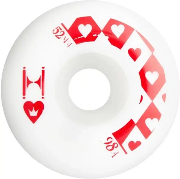 SureGrip Rollschuh Rollen Huck Wonderland 4 Stk. (Queen Of Hearts)