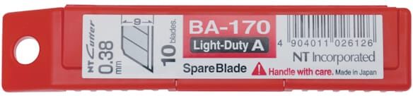 Brytblad NT-Cutter 9mm A-170 10/fp 20st