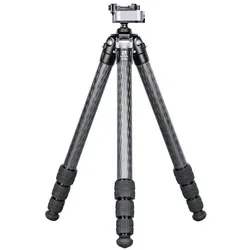 Leofoto SA-364C + MA-30L (Carbon, Metall), Stativ, Schwarz