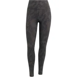 Adidas, Damen, Tights, All Me Aop L - chacoa/black (XL), Schwarz
