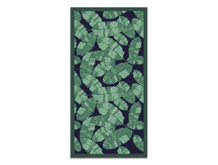 Tapis Vinyle Panorama Feuille de Bananier 160x230 cm - Tapis pour Cuisine Bureau et Salon en PVC