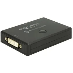 Delock DVI Switch + Verteiler, Switch Box