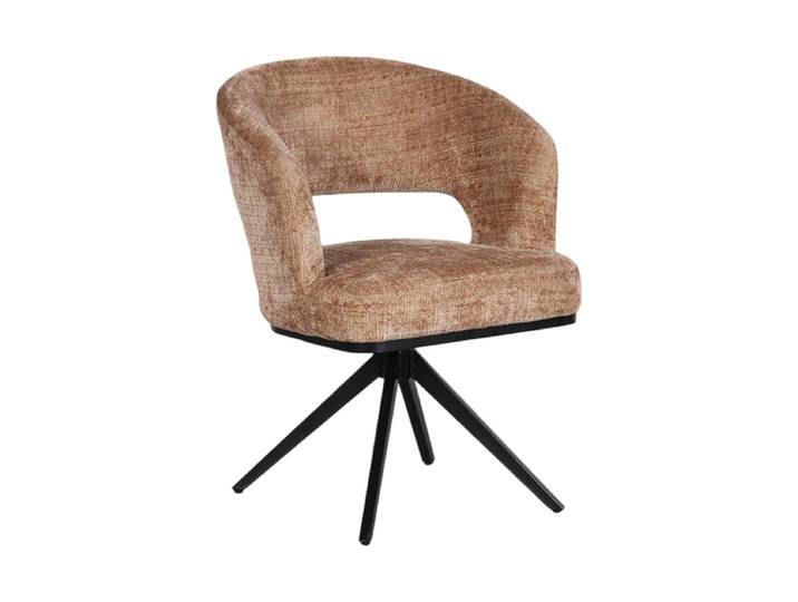 Design Armlehnstuhl „Alena“ Camel Global Interiors