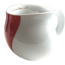Luigi Colani Kaffeebecher arrow rot