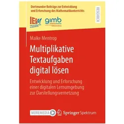 Multiplikative Textaufgaben digital lösen, Fachbücher von Maike Mentrop