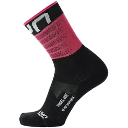 UYN Padel Tennissocken Damen B093 - black-pink 39-40