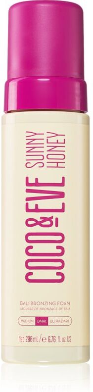 Coco & Eve Sunny Honey Bali Bronzing Foam Selbstbräunungsschaum Dark 200 ml