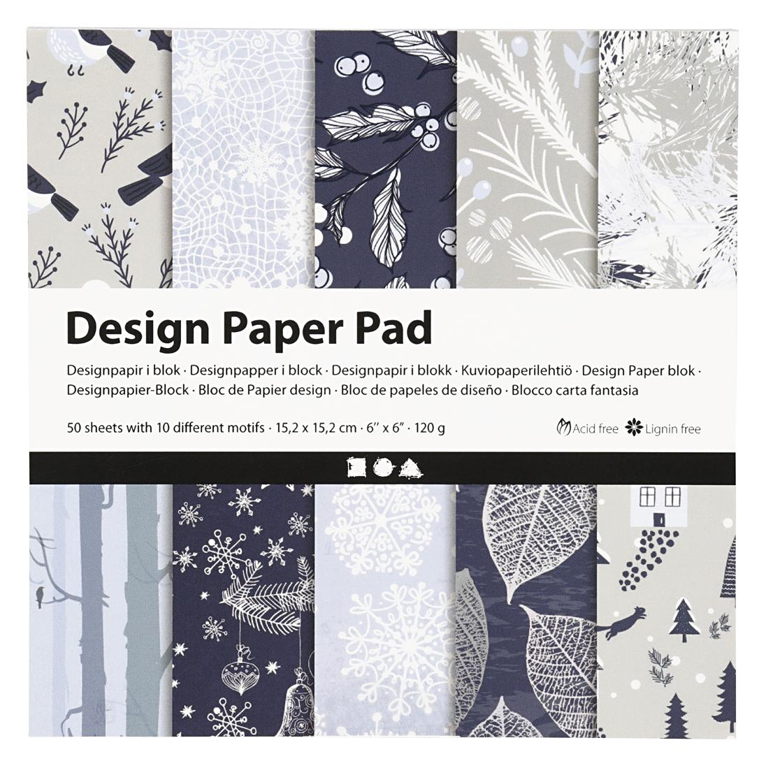 Creativ Company Designpapier (120 g/m², 50x) (225906)