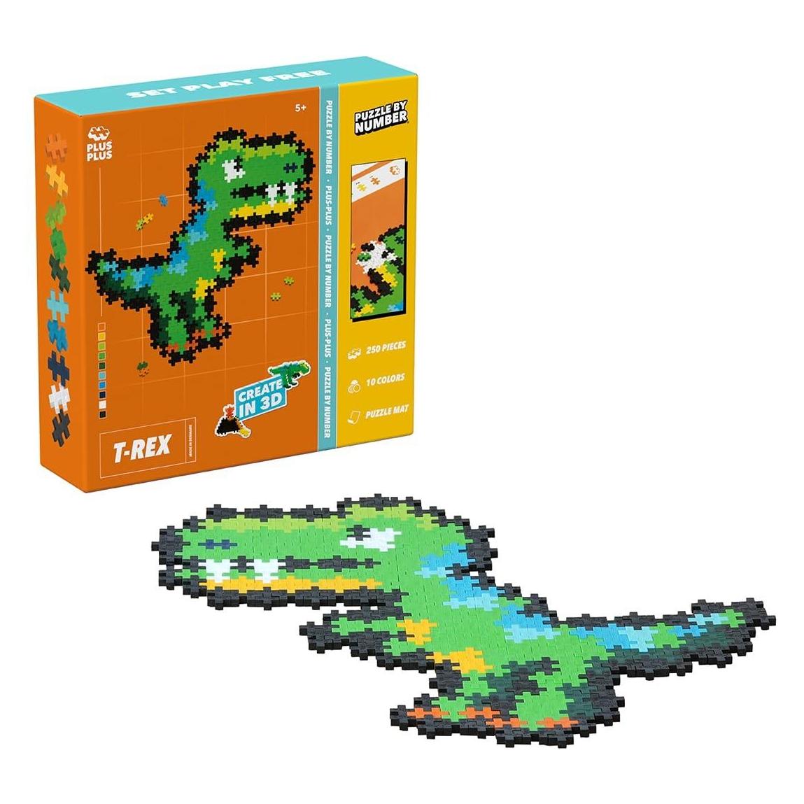 Plus-Plus 250 Kreativ Bausteine Puzzle T-Rex (4334)