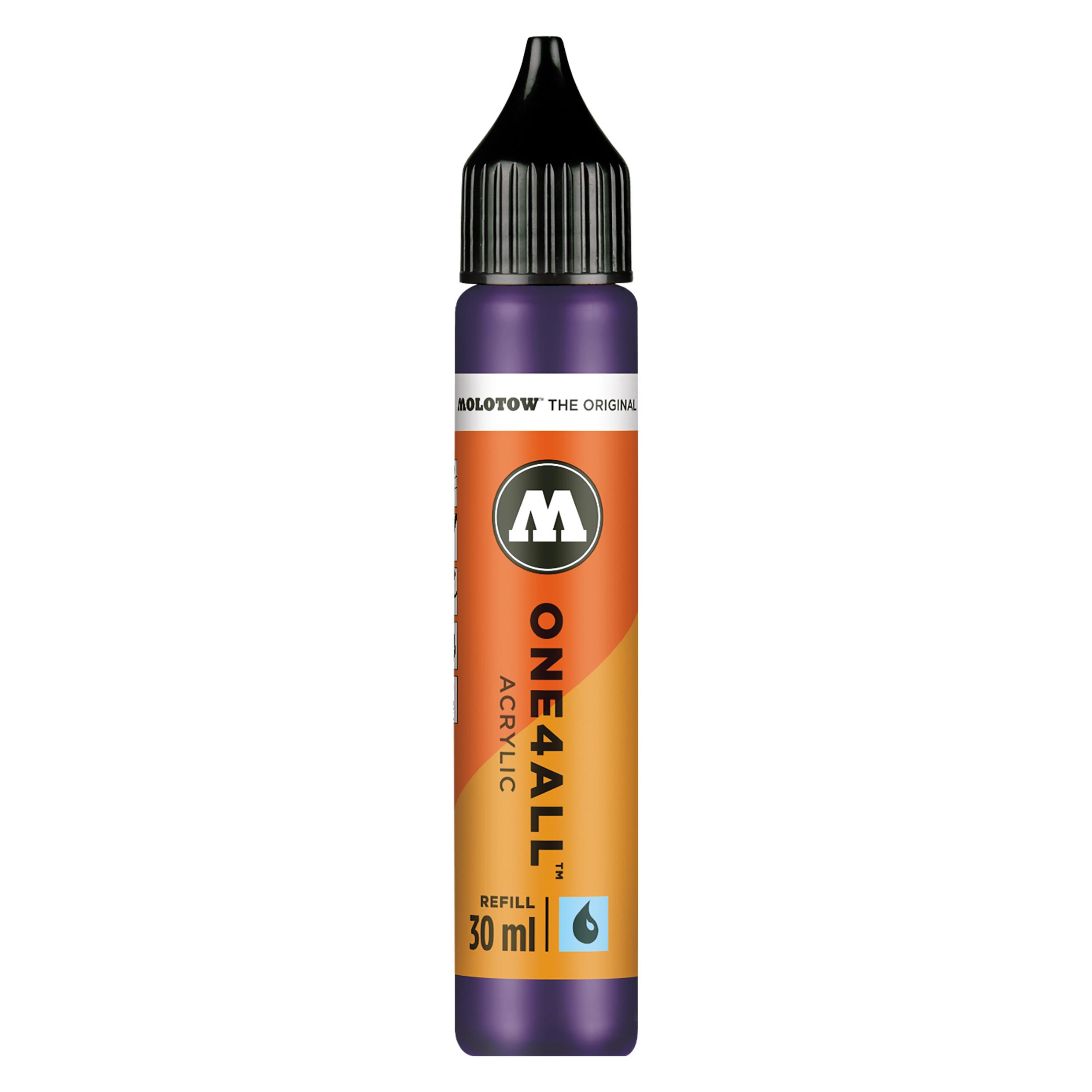 Molotow Nachfülltinte One4All für Permanentmarker 30ml violett dunkel (Violett, 1 Stk.) (MO693043)