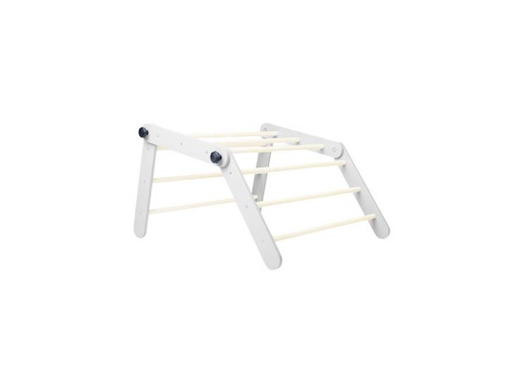 Klettergerüst, Weiß, Holz, Birke, Sperrholz, 50x150x6 cm, EN 71, Europäischer Sicherheitsstandard, CE, Spielzeug, Klettergerüst