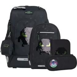 Beckmann Schultaschenset Active Air FLX Pixel, 6-teilig