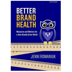 Better Brand Health, Schulbücher von Jenni Romaniuk